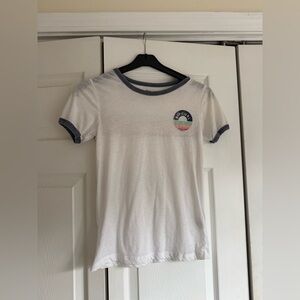 RipCurl White Graphic T-Shirt